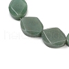 Natural Green Aventurine Beads Strands G-U018-D01-01-3