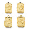 Ion Plating(IP) 304 Stainless Steel Pendants STAS-N098-204LG-2