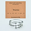 304 Stainless Steel Rotating Cuff Rings FS-WG14209-07-1