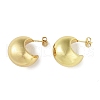 Ion Plating(IP) 304 Stainless Steel Stud Earrings for Women STAS-I304-13G-1