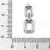 Brass Micro Pave Cubic Zirconia Pendant KK-L228-16P-3