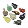 Natural & Synthetic Mixed Stone Pendants G-Q948-06-1