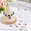 SUNNYCLUE 100Pcs 2 Colors Alloy Enamel Pendants ENAM-SC0005-44-4