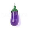 Opaque Resin Pendants RESI-G107-04I-1