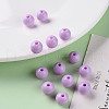 Opaque Acrylic Beads MACR-S370-C10mm-A03-6