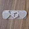 Heart DIY Silicone Keychain Accessory Molds SIMO-R010-01C-3