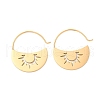 304 Stainless Steel Dangle Earrings EJEW-Z118-07G-01-4