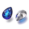 Glass Rhinestone Pendants RGLA-A024-C03-001BB-2
