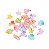 Translucent Resin Decoden Cabochons CRES-I035-13-1