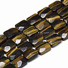 Natural Tiger Eye Bead Strands G-T072-01-1