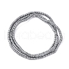 Electroplated Non-magnetic Hematite Beads Strands G-P571-A01-01D-2