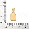 304 Stainless Steel Pendants for Necklaces STAS-L289-03G-3