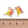 Alloy Enamel Pendants X-ENAM-R149-08C-G-3