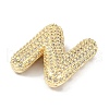 Rack Plating Brass Micro Pave Cubic Zirconia Pendants KK-Q790-01N-G-2