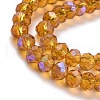 Electroplate Glass Beads Strands EGLA-A034-T1mm-L01-3