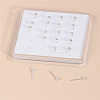 20Pcs Round Brass Nose Studs WGFA8C5-06-1