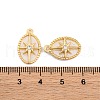 Alloy Acrylic Sheet Pendants FIND-U007-06G-3