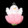 Cute Opaque Resin Pendants RESI-L038-07P-05-2