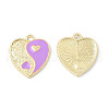 Alloy Enamel Pendants ENAM-G212-05G-2