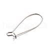 304 Stainless Steel Hoop Earrings STAS-D429-64-1