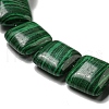 Synthetic Malachite Beads Strands G-B071-A01-01-3