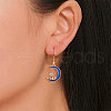 Alloy Enamel Pendants ENAM-CJ0001-15-6