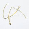 Brass Earring Hooks KK-F728-03G-NF-2