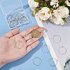 BENECREAT 20Pcs Brass Links Connectors KK-BC0013-97-3
