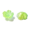 Gradient Color Acrylic Bead Caps OACR-Z028-01C-2