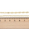 Brass Oval Link Chains Necklace for Women NJEW-P265-25G-3