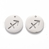 201 Stainless Steel Pendants STAS-Z001-B-12P-1