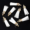 Faux Suede Tassel Pendant Decorations FIND-T002-B40-1