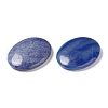 Mother's Day Gifts Dyed & Heated Natural Blue Aventurine Worry Stone for Anxiety Therapy G-B036-01G-3