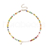 Mother's Day Jewellery Brass Star Pendant Necklace NJEW-JN04315-2