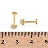304 Stainless Steel Opal Stud Earrings EJEW-B143-01G-06-5