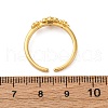 304 Stainless Steel Adjustable Cuff Rings for Women RJEW-B131-01B-4