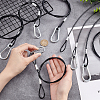 Unicraftale 8Pcs 2 Style 304 Stainless Steel Stage Lights Safety Cable FIND-UN0001-48-2