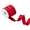 FIBLOOM 10 Yards Polyester Pleated Edged Ribbon for Clothing Decoration DIY-FI0001-13E-8