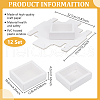 Cardboard Drawer Gift Storage Boxes with Clear Cover CON-WH0092-72B-01-2
