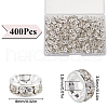 SOFPLATE 400Pcs Brass Rhinestone Spacer Beads RB-SP0001-01D-2
