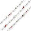 Brass Dapped Chains AJEW-Q153-03P-10-1