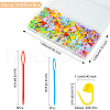 ABS Plastic Knitting Tool Kits FIND-YW0005-86-2