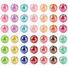  280Pcs 14 Colors Opaque Acrylic Beads MACR-TA0001-39-9