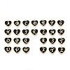 304 Stainless Steel Enamel Pendants STAS-T064-70G-1