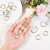 Unicraftale 304 Stainless Steel Hoop Earrings EJEW-UN0001-06-2