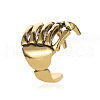 Halloween Skeleton Spine Punk Style Alloy Cuff Earrings WG4BD25-01-2