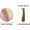Natural Abalone Shell/Paua Shell Beads SSHEL-BC0001-09-2