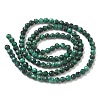 Natural Malachite Beads Strands G-D306-A02-3mm-B-3