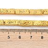 Electroplated Synthetic Non-Magnetic Hematite Beads Strands G-U003-15A-4