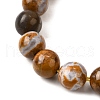 Natural African Opal Beads Strands G-S390-06-8mm-4